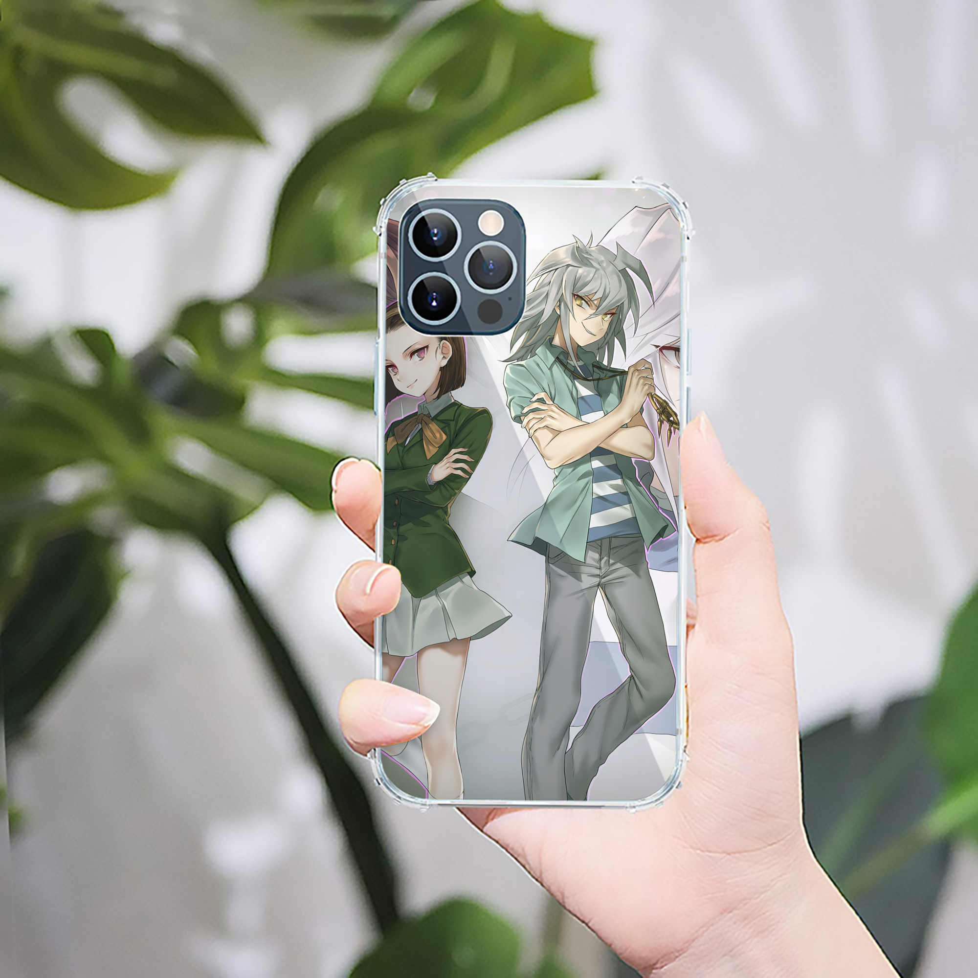 （画像用） 遊☆戯☆王 Yu-Gi-Oh! 【iPhone 12シリーズ対応】透明スマホケース（クリアソフトケース）
